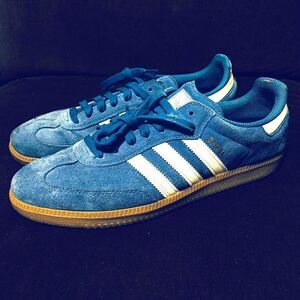 Adidas Originals Samba ADV Blue Bird Gum x JP5719 Size 10.5 US Mens 44 2/3 EUR